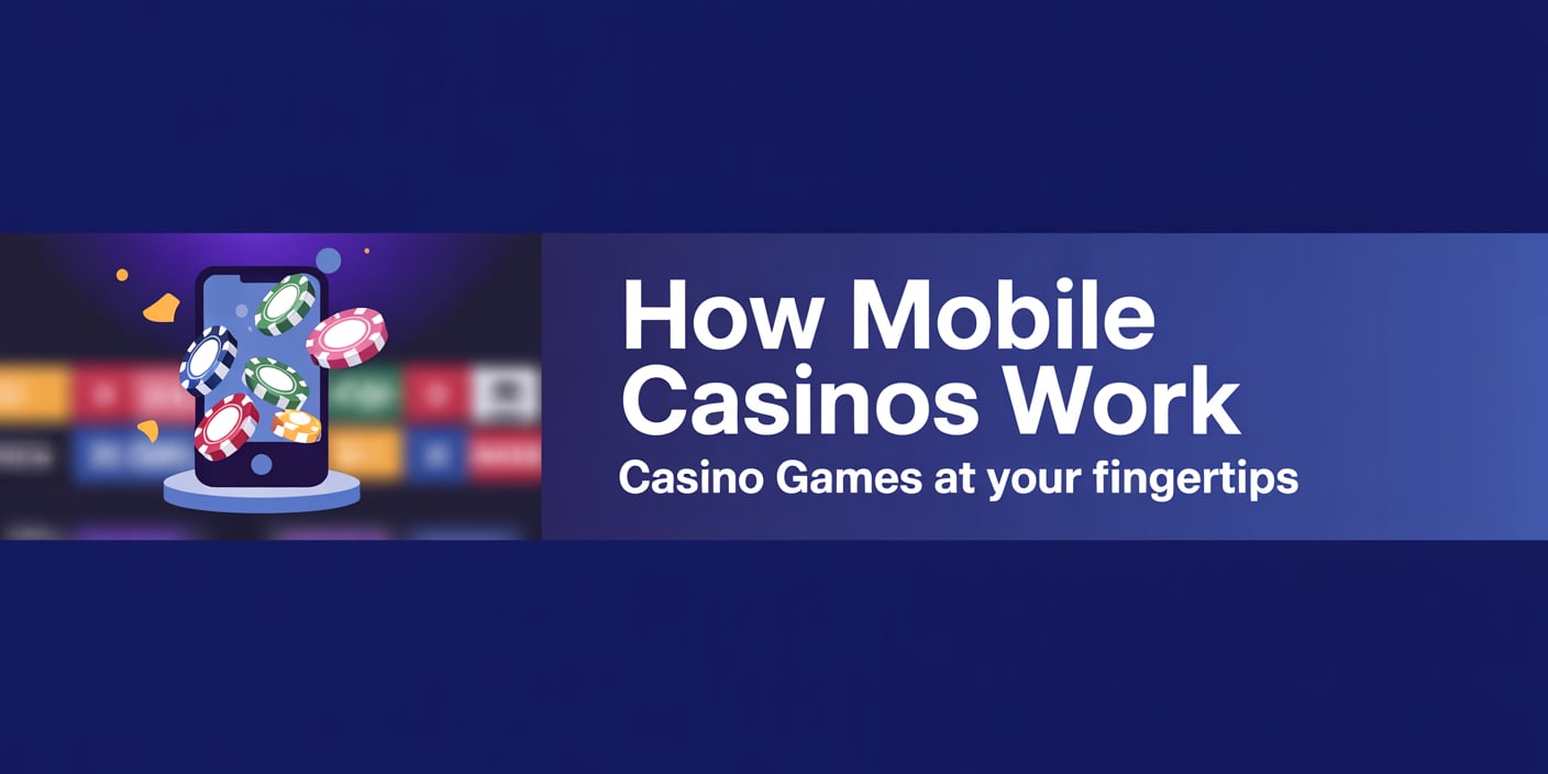 How Mobile Casinos Work: Casino Games at Your Fingertips